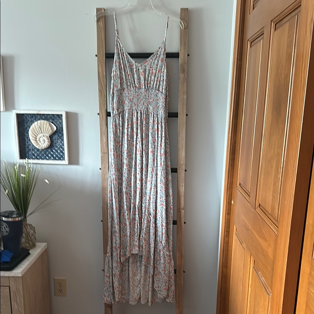 Chic High Low Floral Dress